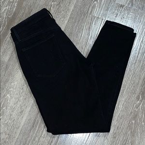Banana Republic Mid Rise Skinny Black Jeans